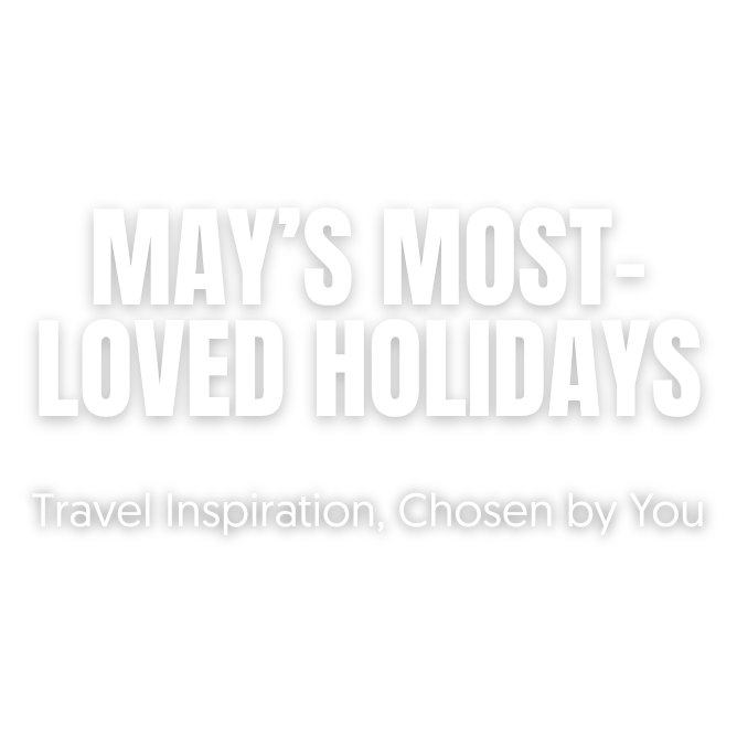 May's Most-Loved Holidays logo.